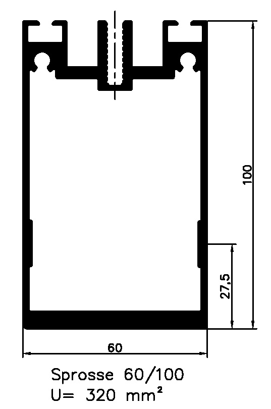 SYPROTECH® Sprossenprofil - statisch tragend