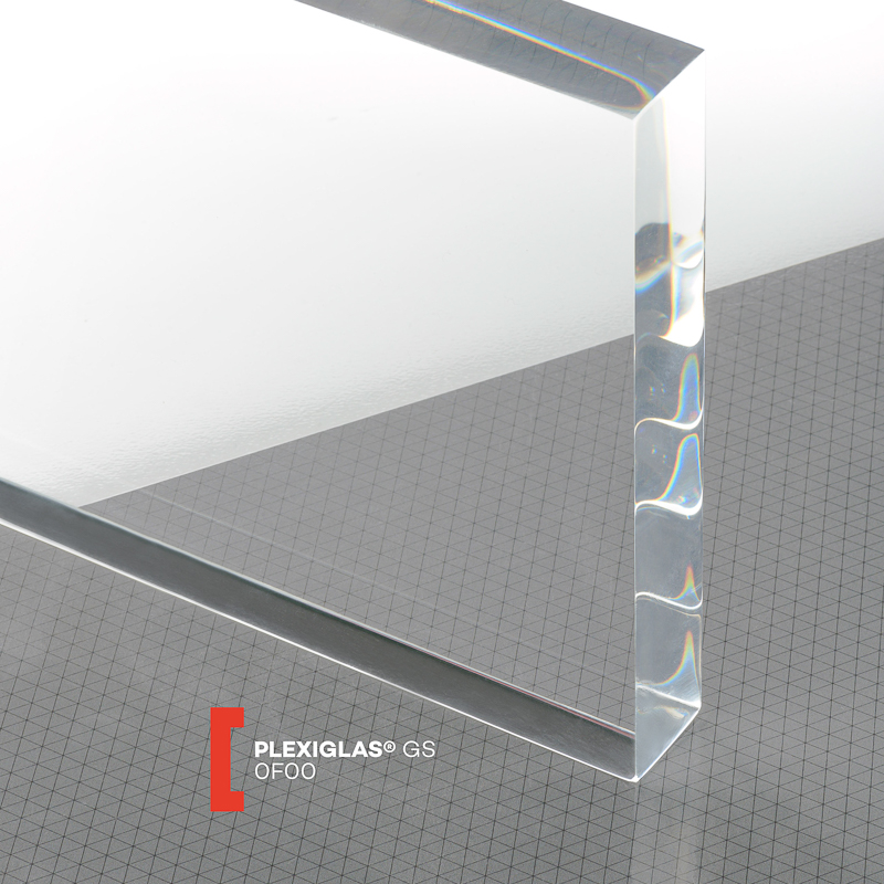 PLEXIGLAS® GS Acrylglas Block farblos