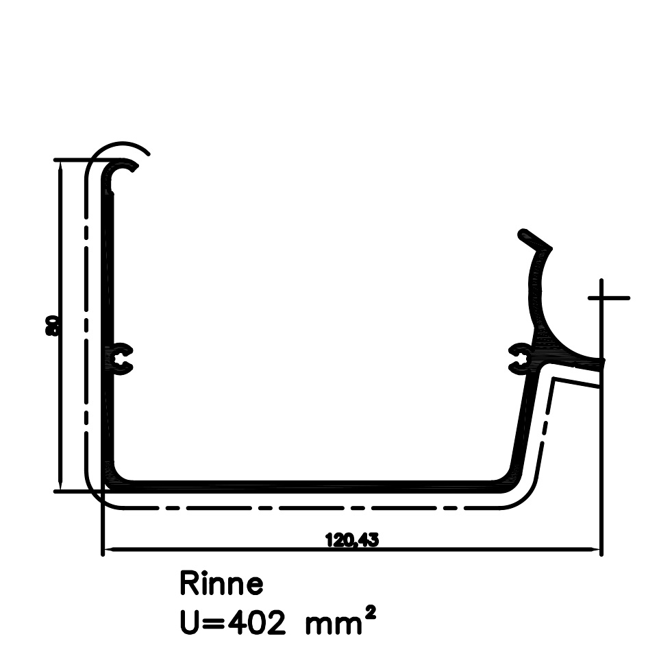 SYPROTECH® Regenrinne