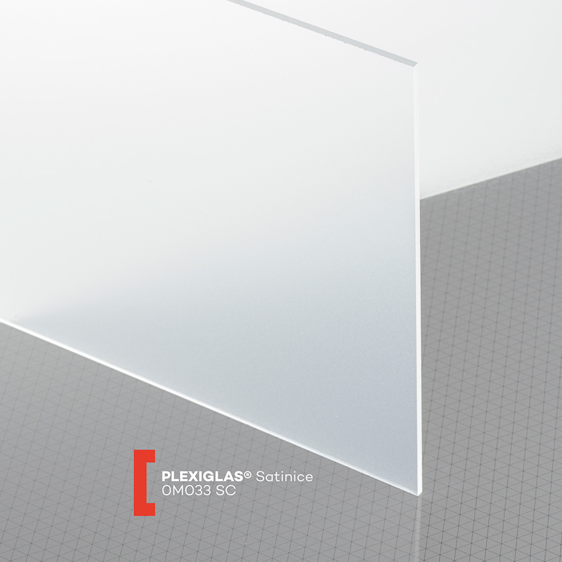 PLEXIGLAS® Satinice Acrylglas Platte einseitig satiniert