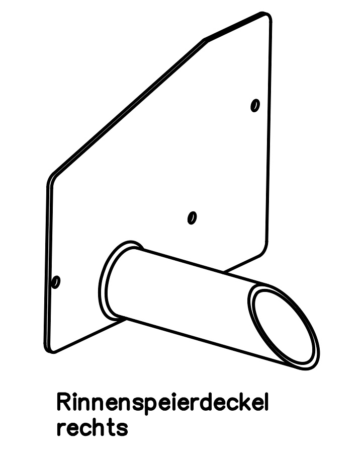 SYPROTECH® Rinnenspeierdeckel